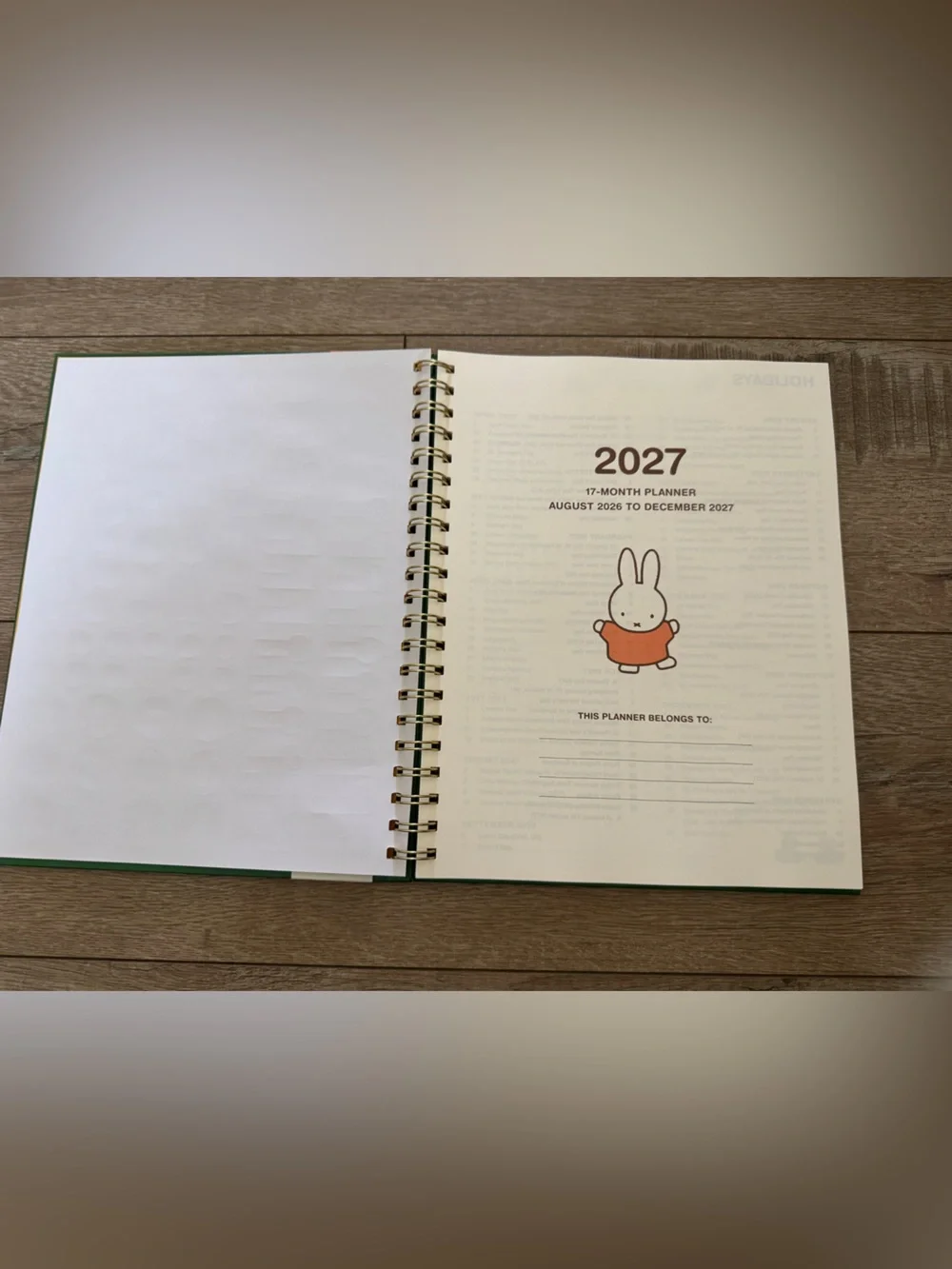 miffy 2027 weekly